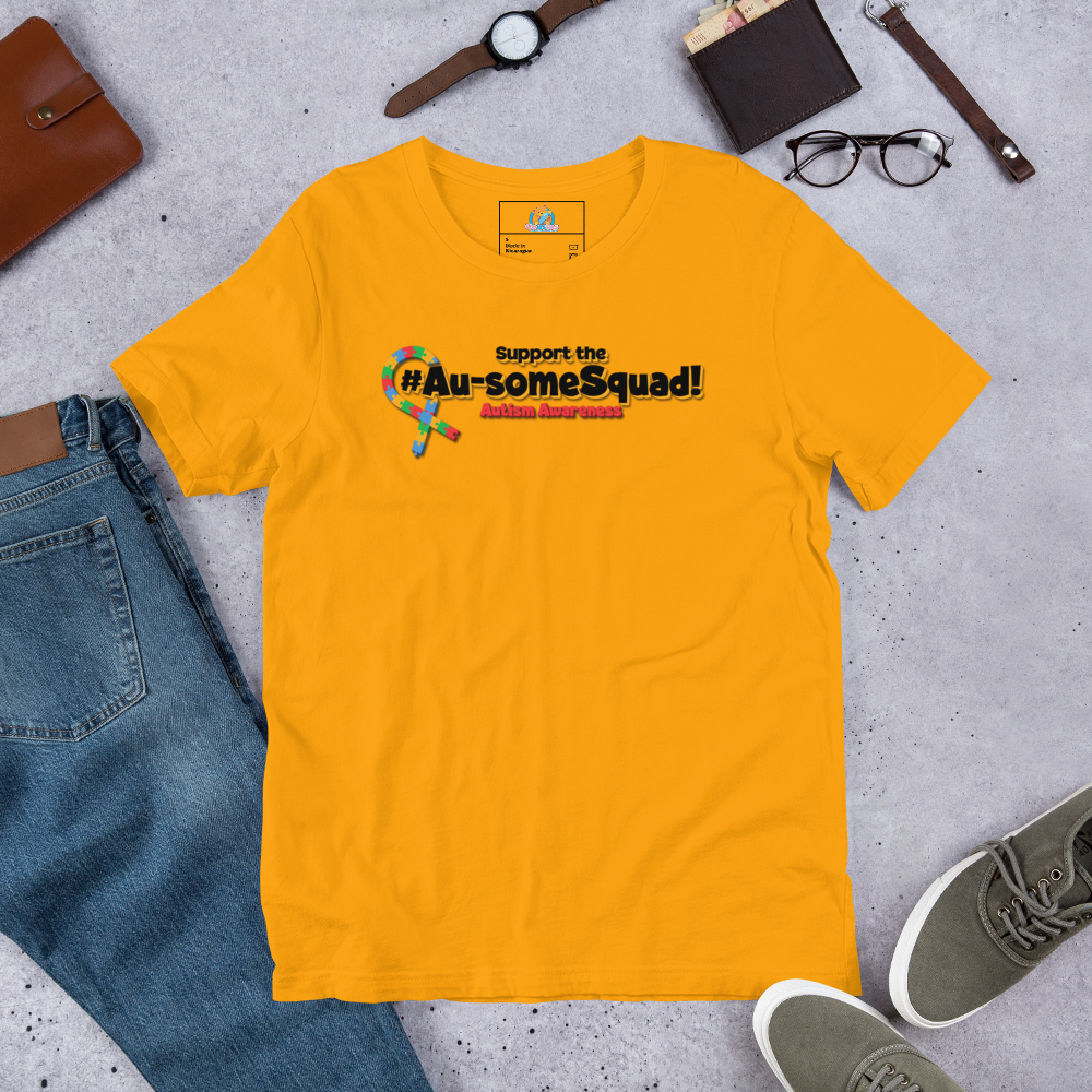 Support the Auesome Squad Adult-Tee