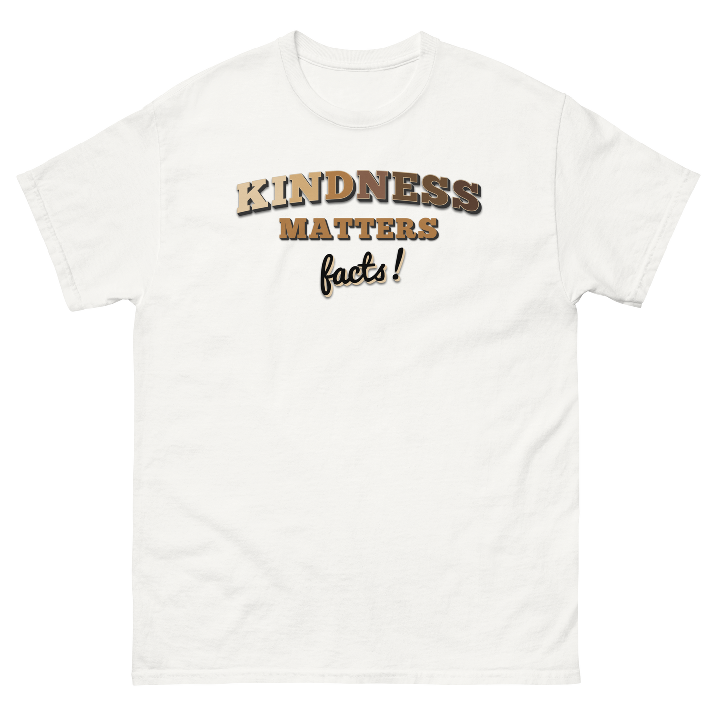 Kindness Matters, Facts! Adult classic tee