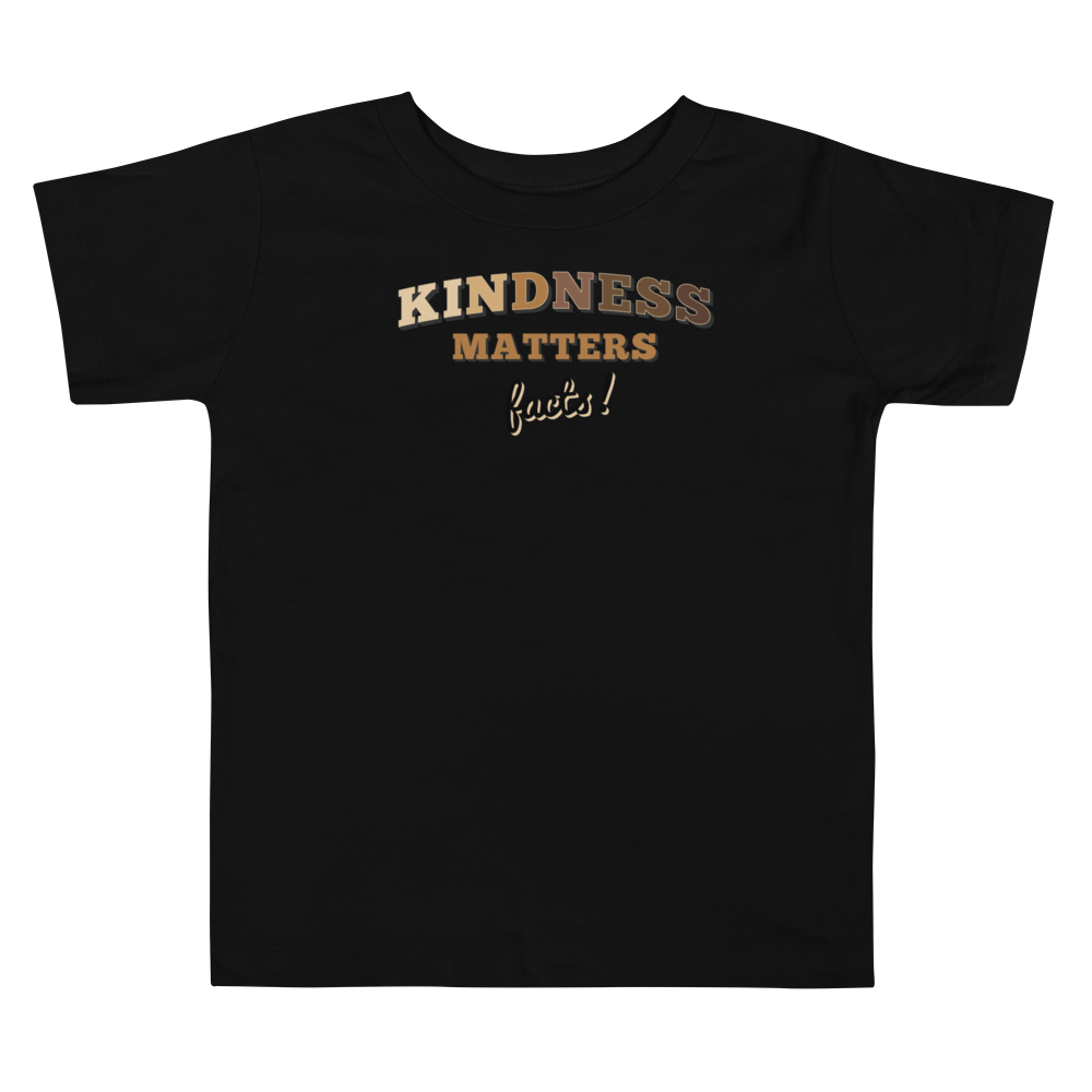 Kindness Matters, Facts! Toddler Short Sleeve Tee