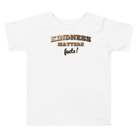 Kindness Matters, Facts! Toddler Short Sleeve Tee