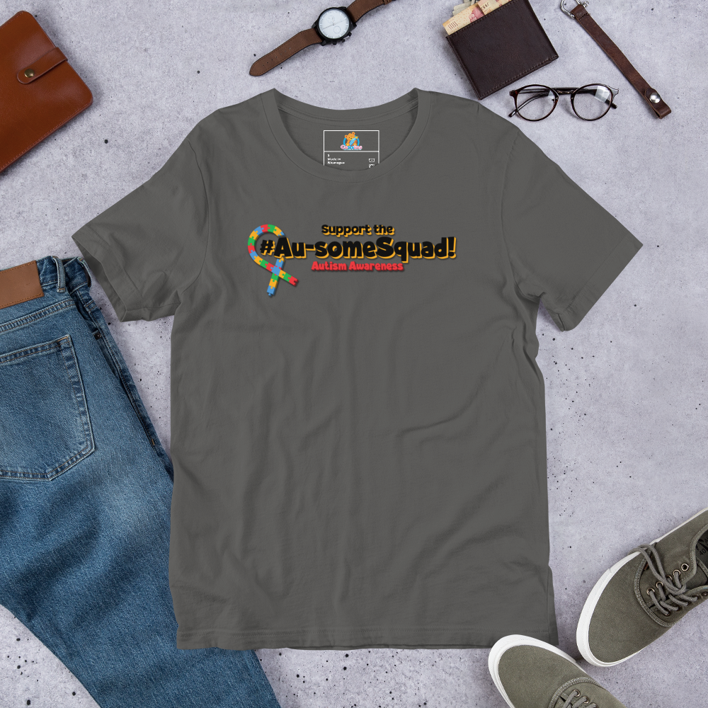 Support the Auesome Squad Adult-Tee