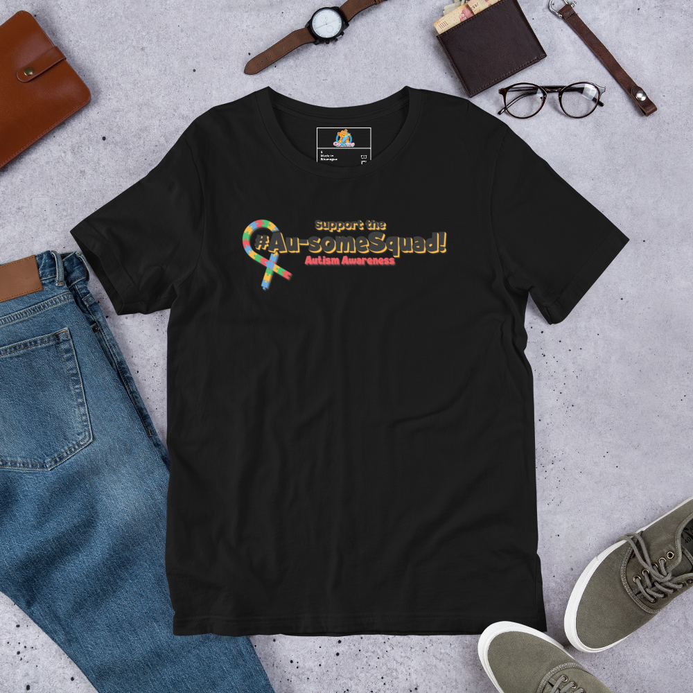 Support the Auesome Squad Adult-Tee