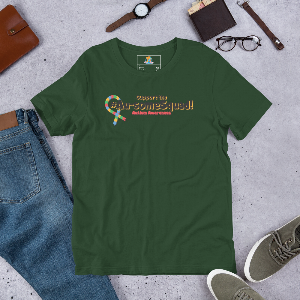 Support the Auesome Squad Adult-Tee