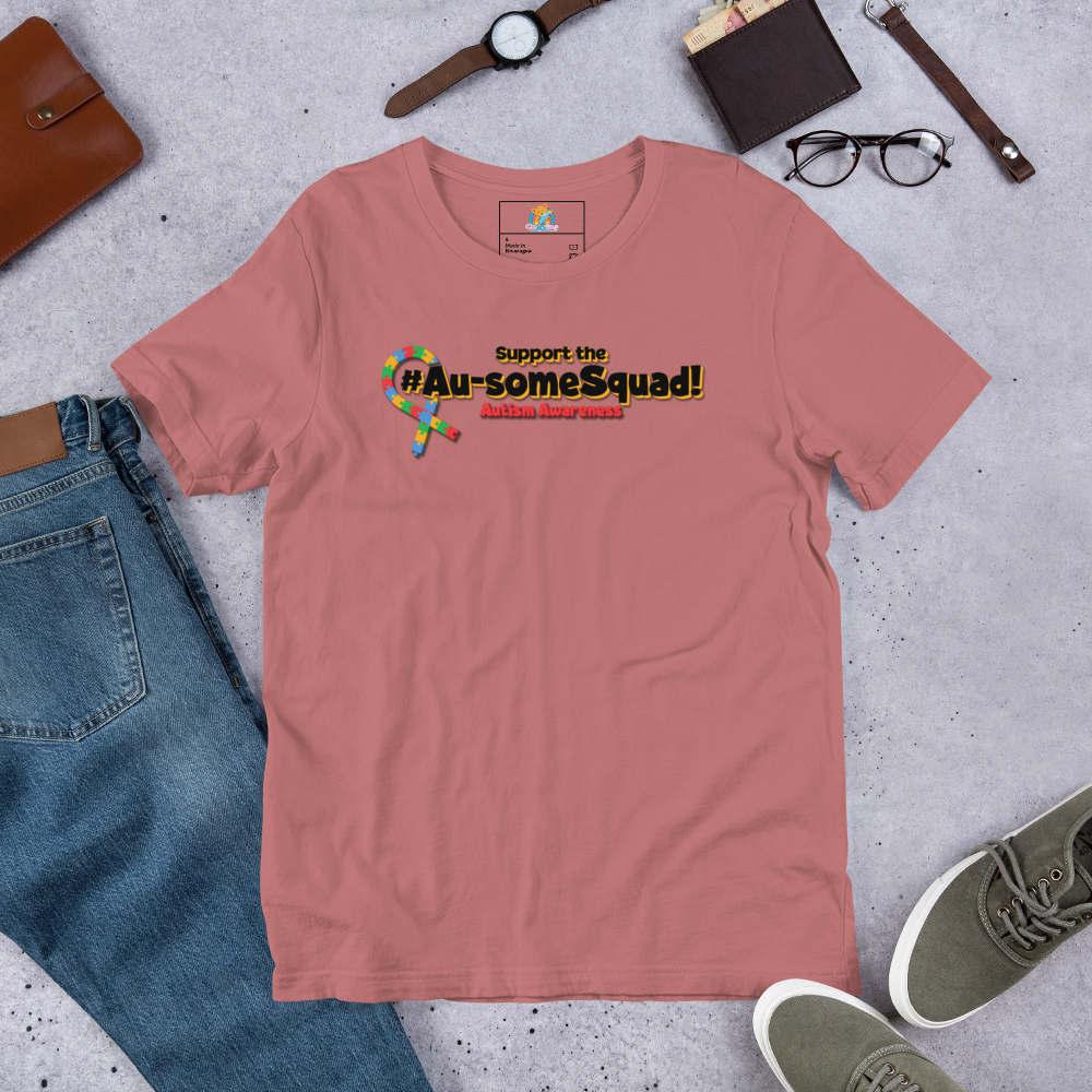 Support the Auesome Squad Adult-Tee