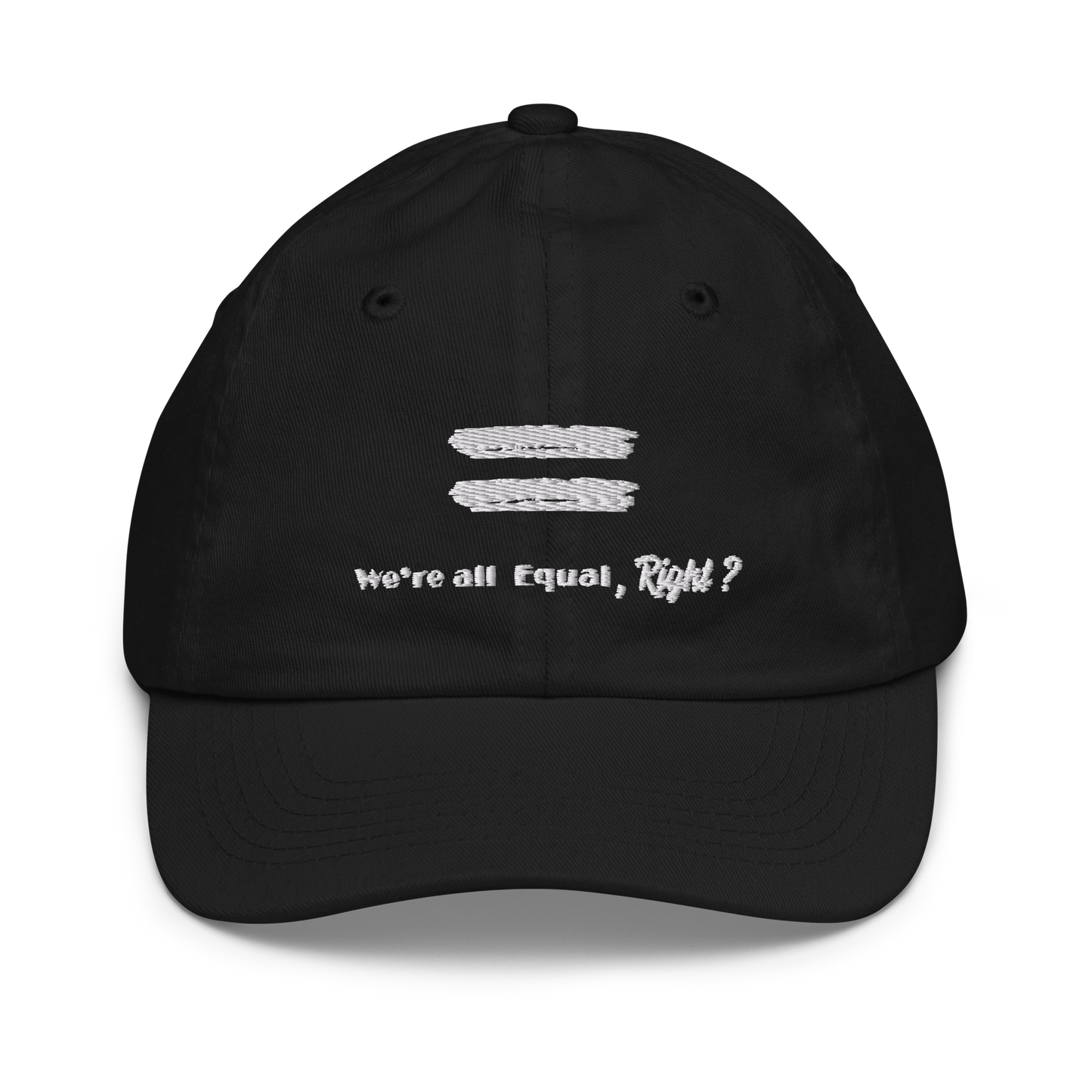 We're All Equal Right-Youth Hat