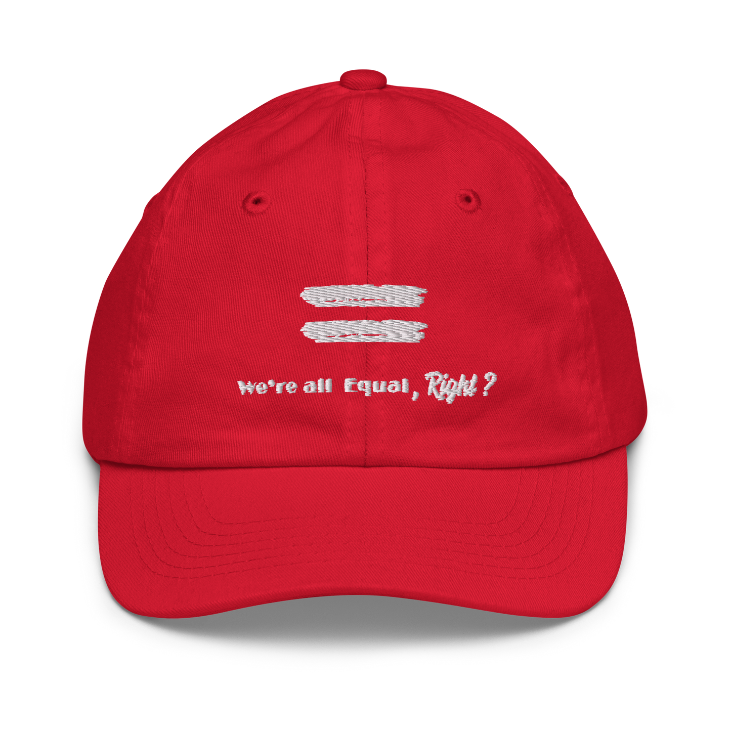 We're All Equal Right-Youth Hat